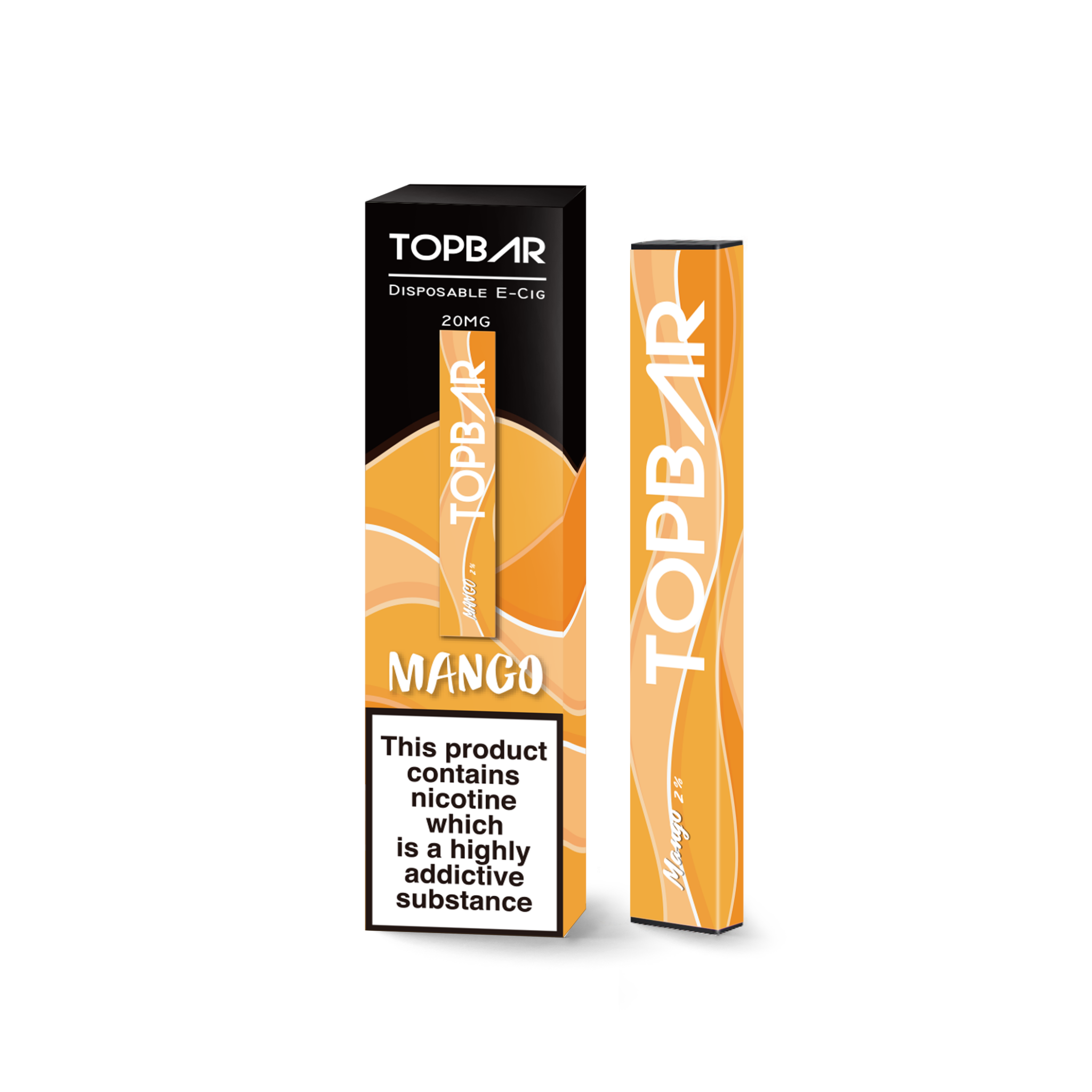 Mango Topbar Disposable ECig 300 puffs 20MG Steamworks